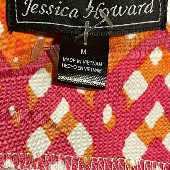 Jessica Howard geometrical print short sleeve dress - Picture 7 of 10